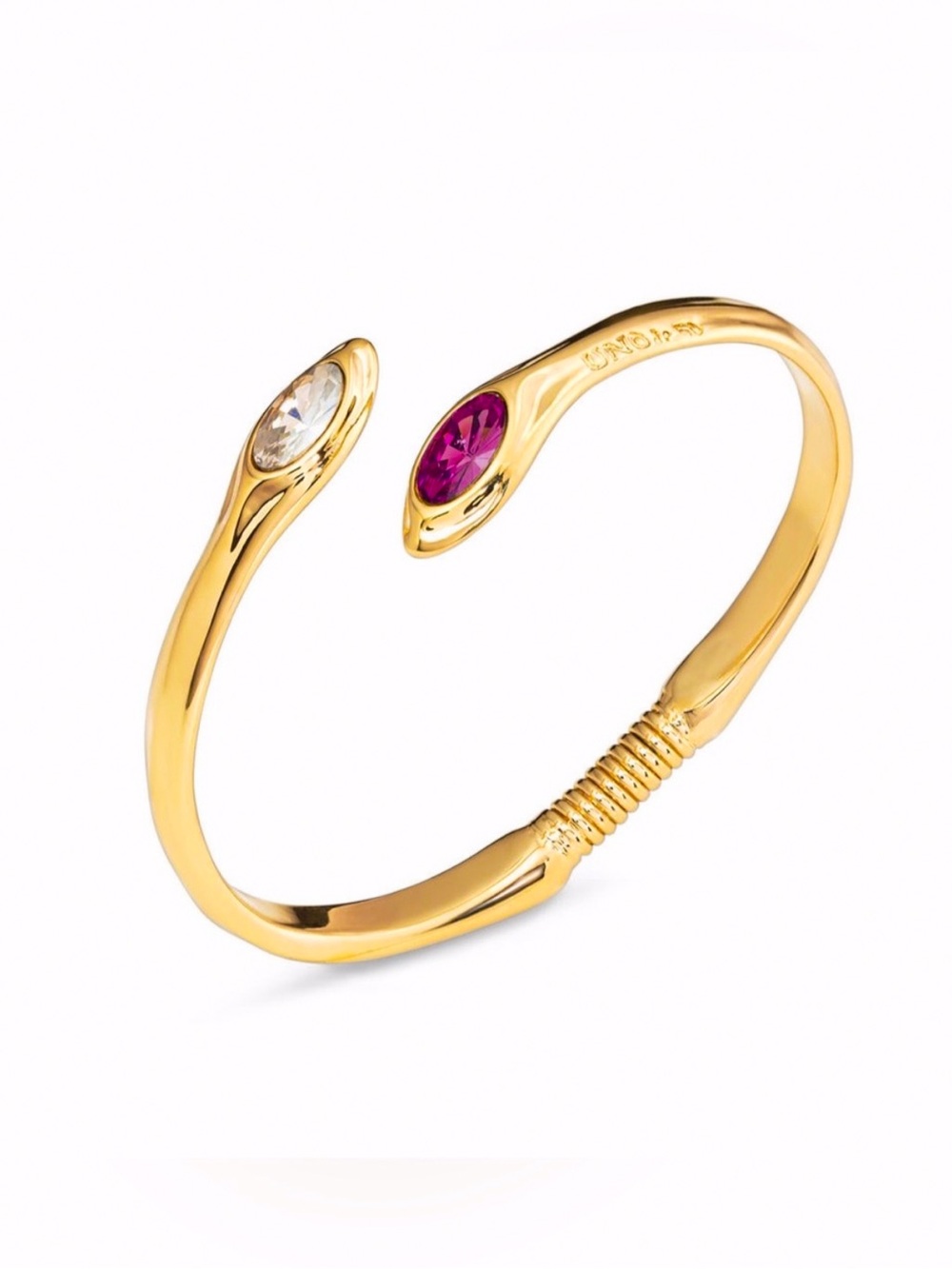 UNO de 50 Gold Spring Bracelet